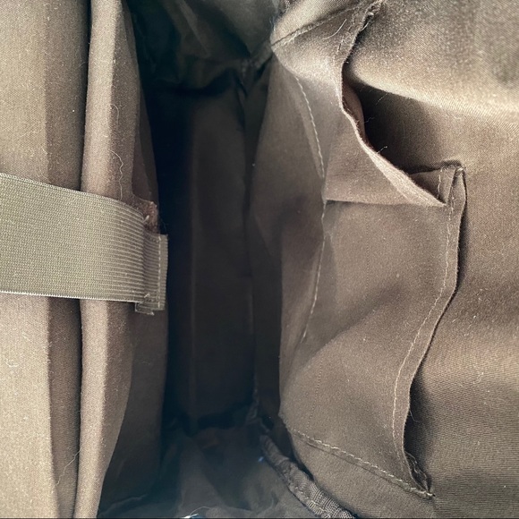 Printed Polka-dot Canvas Backpack - Picture 9 of 9